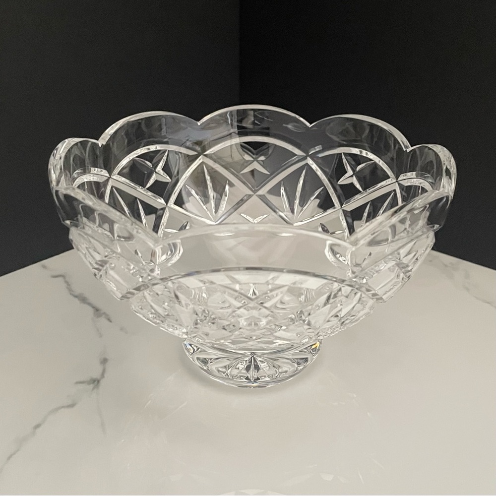8" Cullen Centerpiece Serving Footed Bowl by Waterford Crystal